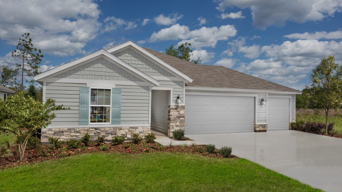 Plan 1541 Modeled Model at Anabelle Island Green Cove Springs FL