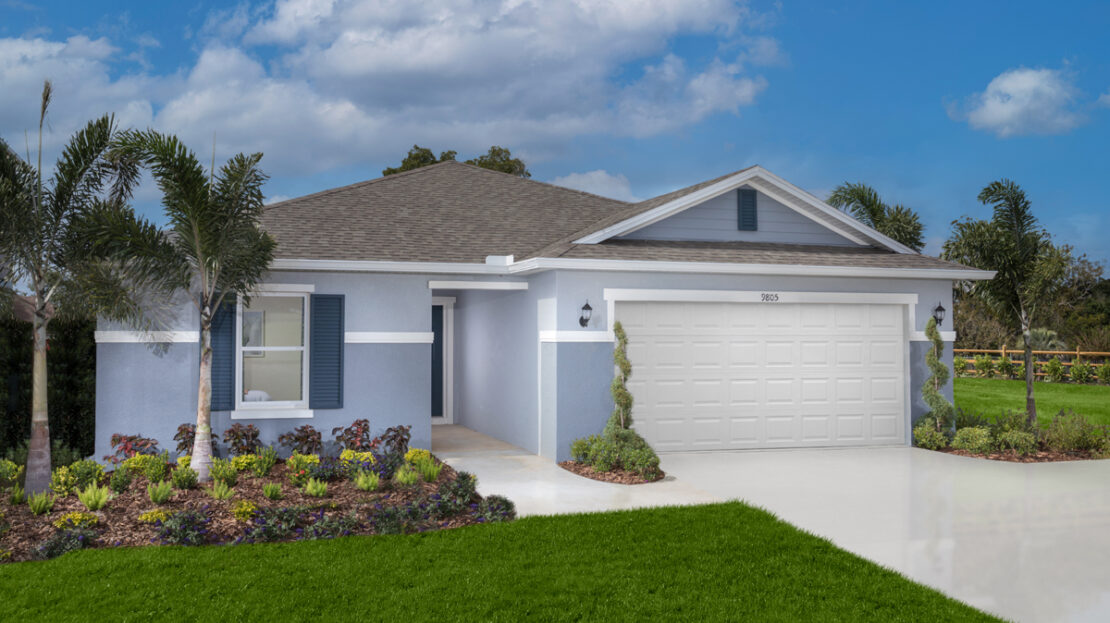 Plan 1707 Model at Sawgrass Lakes II New Construction