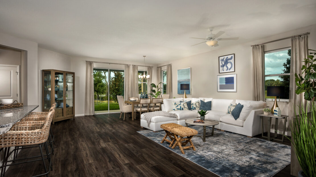 Plan 1541 Model at Sawgrass Lakes II New Construction