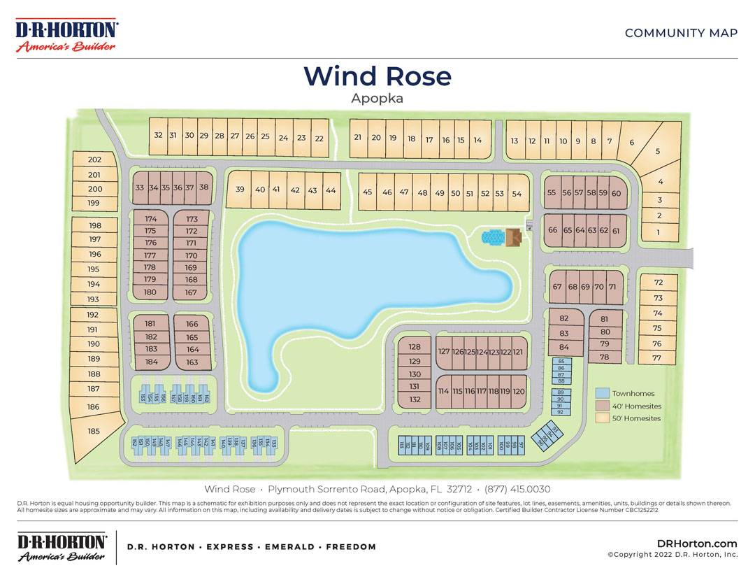 Wind Rose Siteplan