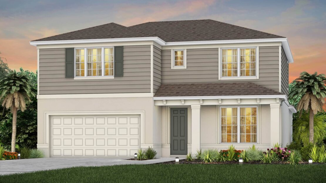 Whitestone Model at Winding Meadows New Construction