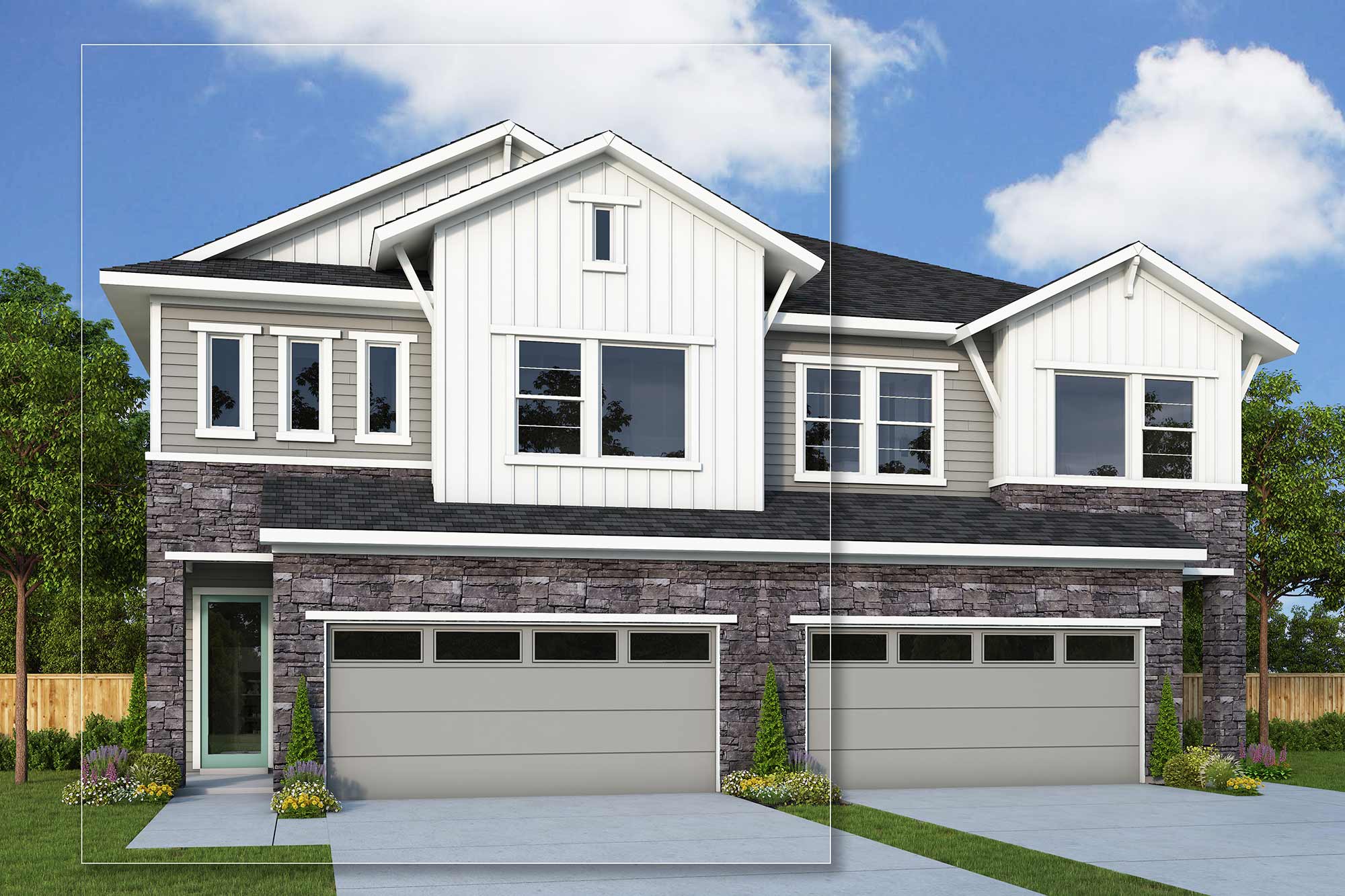 Kettering at eTown Paired Villas Rosamond Model