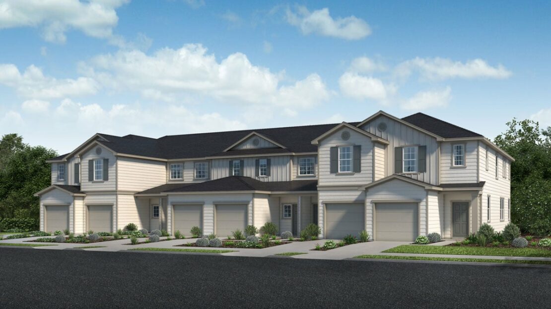 The Griffith Modeled Model at Meadows at Oakleaf Townhomes by KB Home