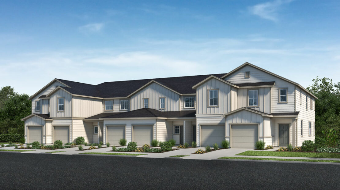 The Watson Modeled Model at Meadows at Oakleaf Townhomes by KB Home