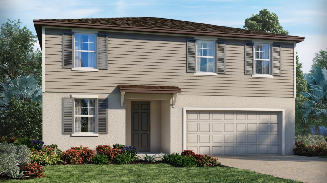 Marigold Exterior floorplan