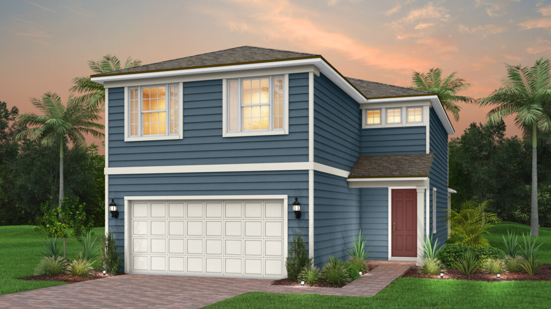 Trailside Model at Cordova Palms New Construction