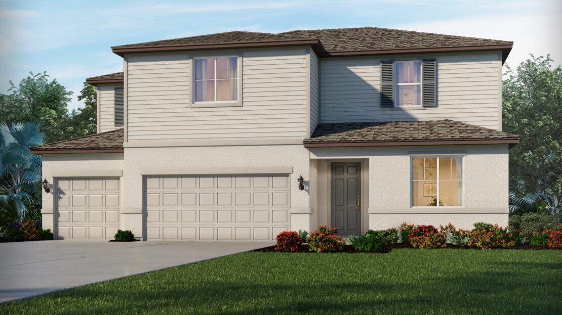 Zander Exterior floorplan