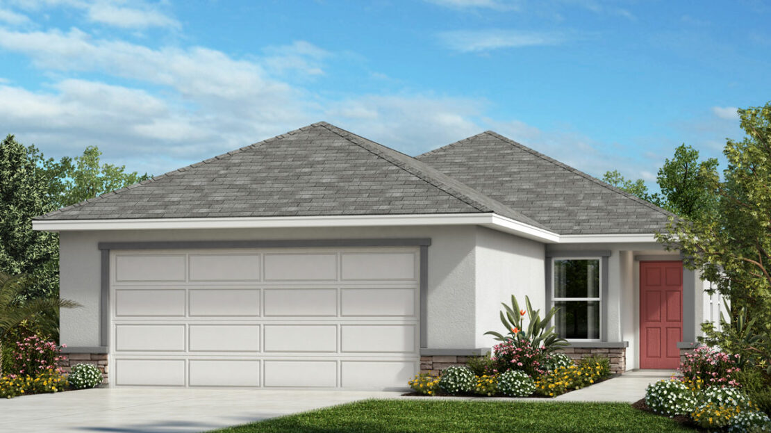 Plan 1346 Model at Reserve at Forest Lake I by KB Home