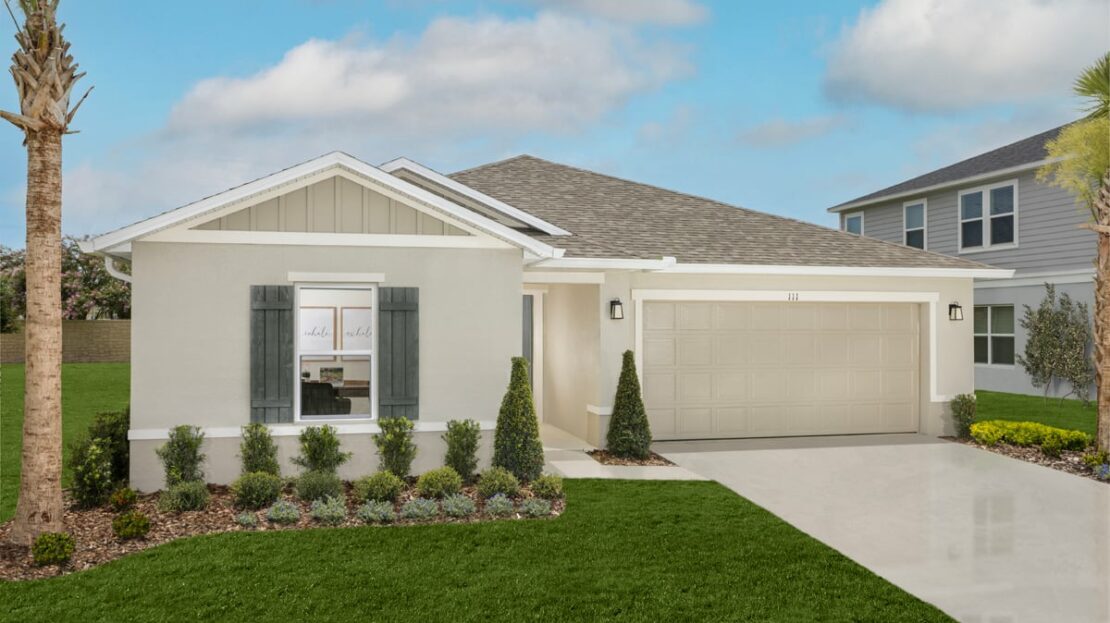 Plan 1541 Model at Reserve at Forest Lake II Lake Wales FL