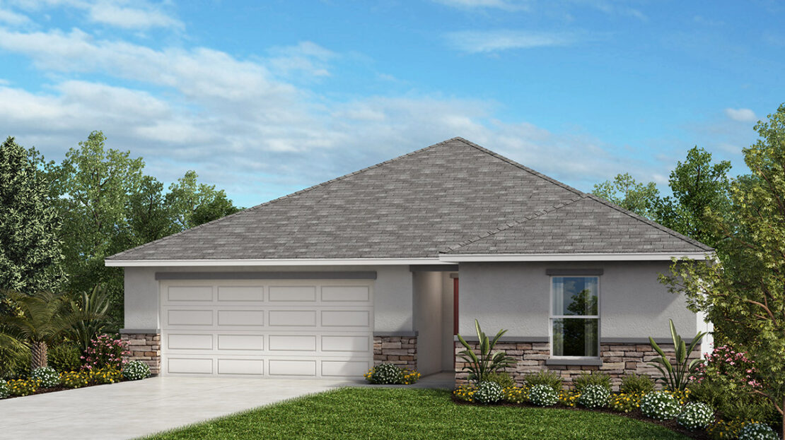 Plan 1541 Model at Reserve at Forest Lake II by KB Home