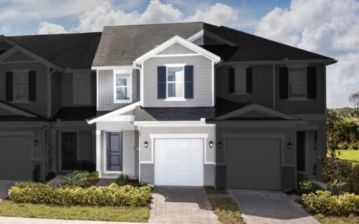Plan 1557 Model at Reserve at Forest Lake Townhomes Lake Wales FL