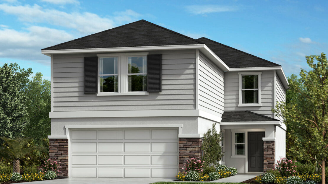 Plan 2544 Model at Reserve at Forest Lake I by KB Home