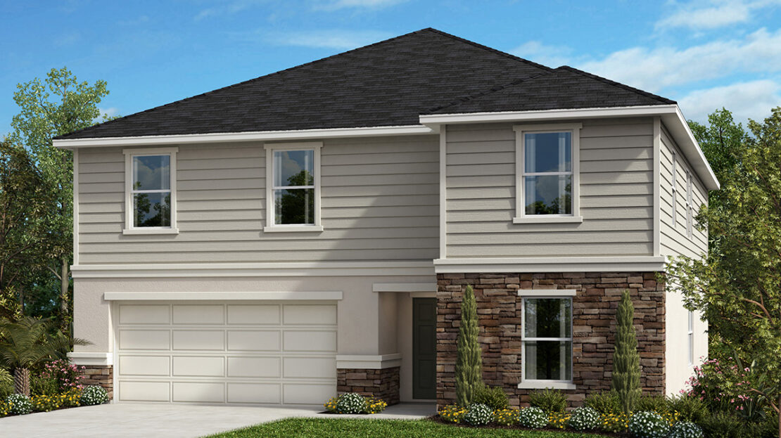 Plan 3016 Model at Reserve at Forest Lake II by KB Home
