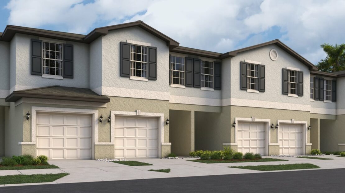 Angeline The Townhomes Community by Lennar