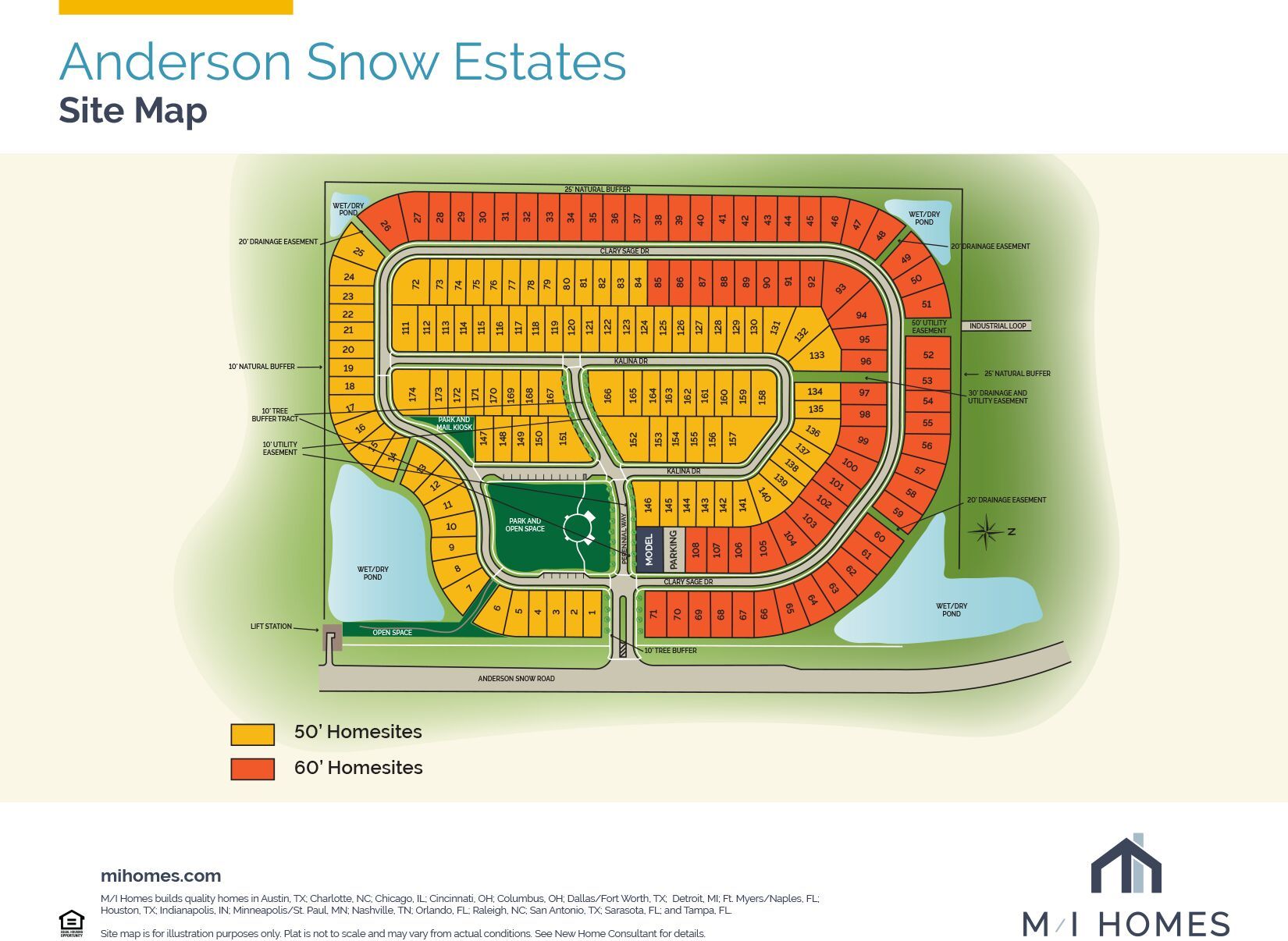 Anderson Snow Estates Siteplan
