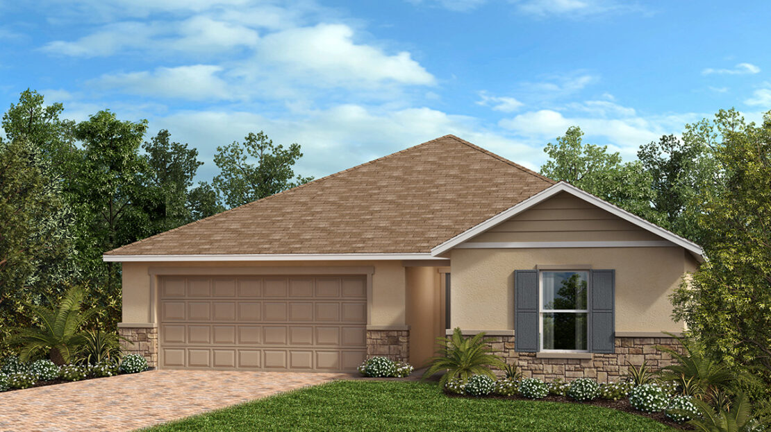 Plan 1541 Model at Gardens at Waterstone II by KB Home