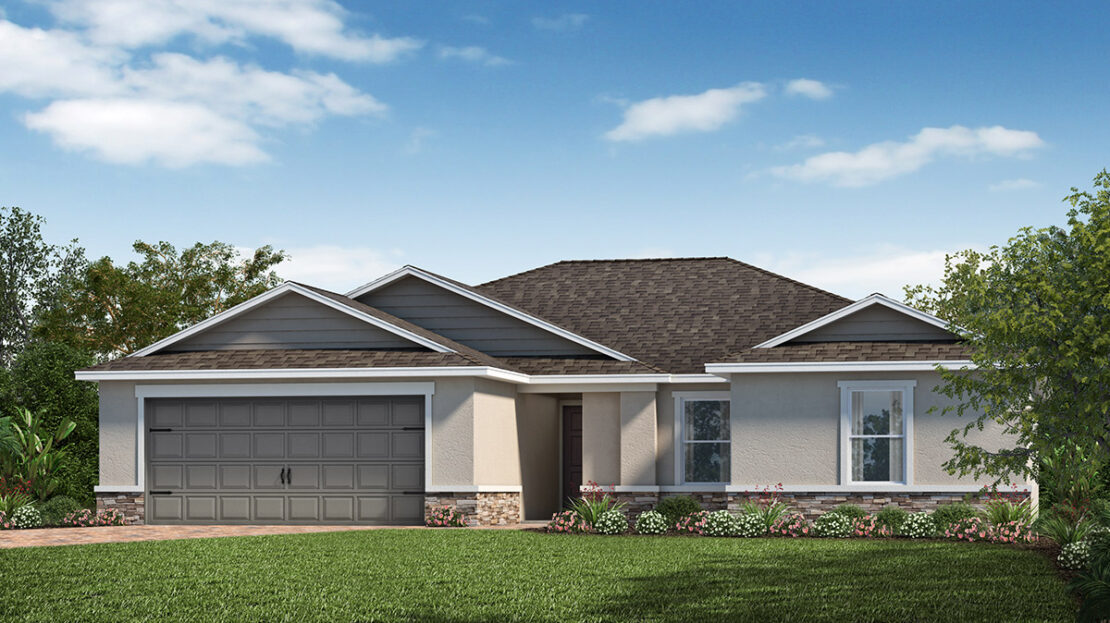Plan 1839 Model at Gardens at Waterstone III by KB Home