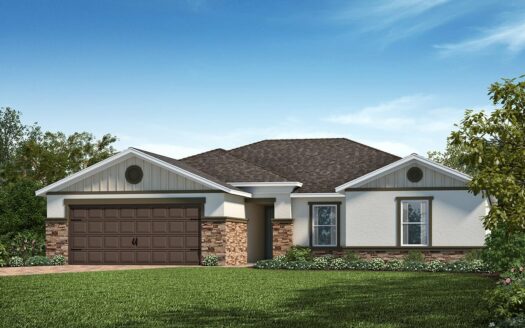 Plan 1839 Model at Gardens at Waterstone III Palm Bay FL
