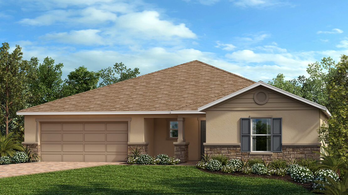 Plan 2178 Model at Gardens at Waterstone III by KB Home