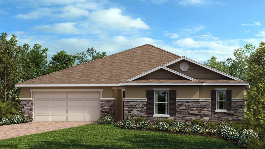 Plan 2342 Model at Gardens at Waterstone III by KB Home
