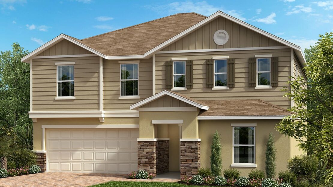 Plan 2566 Model at Gardens at Waterstone III