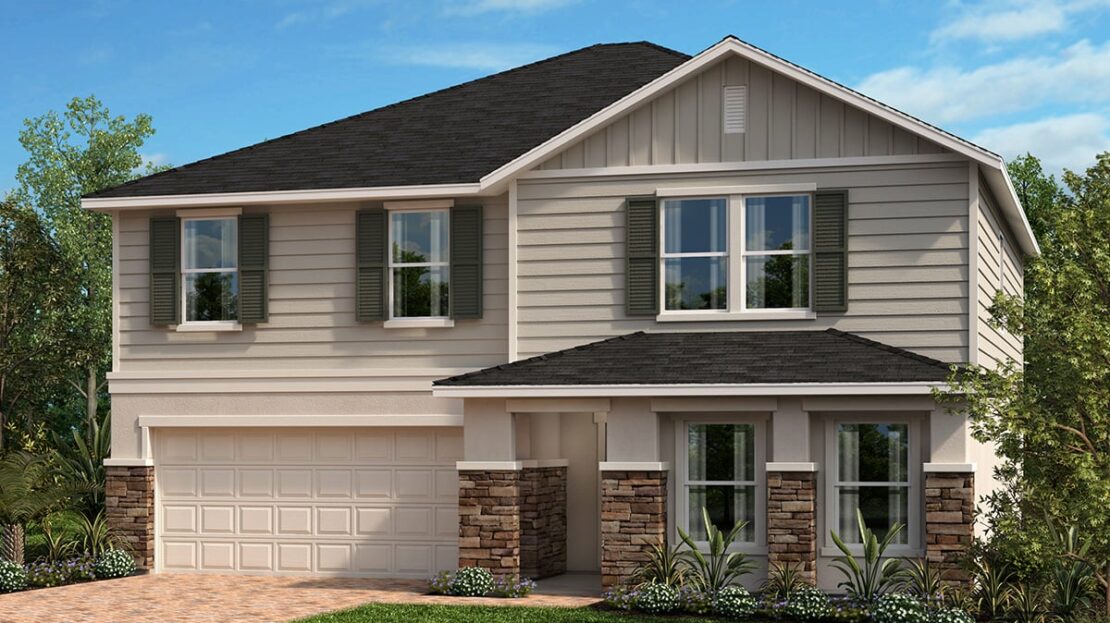 Plan 2566 Model at Gardens at Waterstone III Palm Bay FL