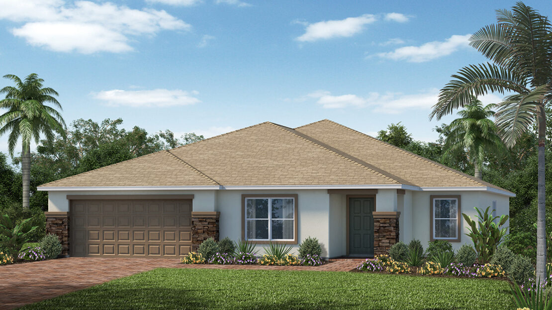 Plan 2668 Model at Gardens at Waterstone III in Palm Bay