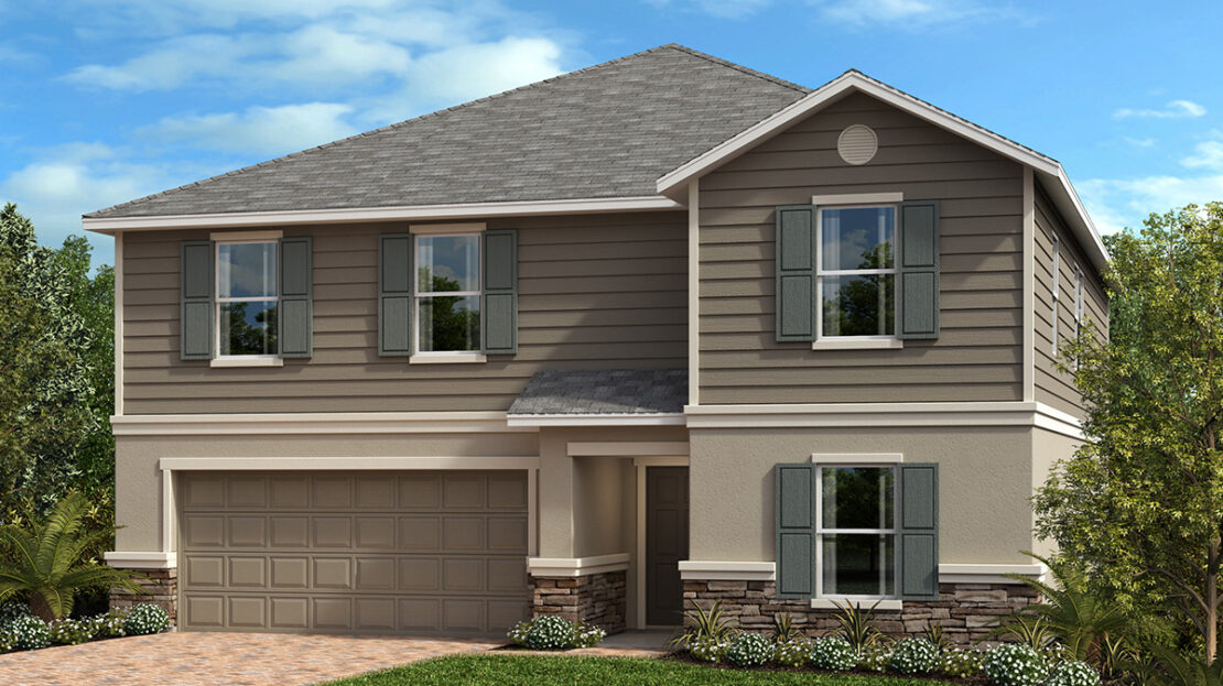 Plan 3016 Model at Gardens at Waterstone II by KB Home