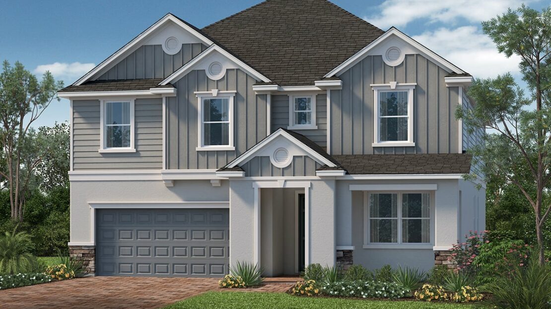 Plan 3203 Model at Gardens at Waterstone III