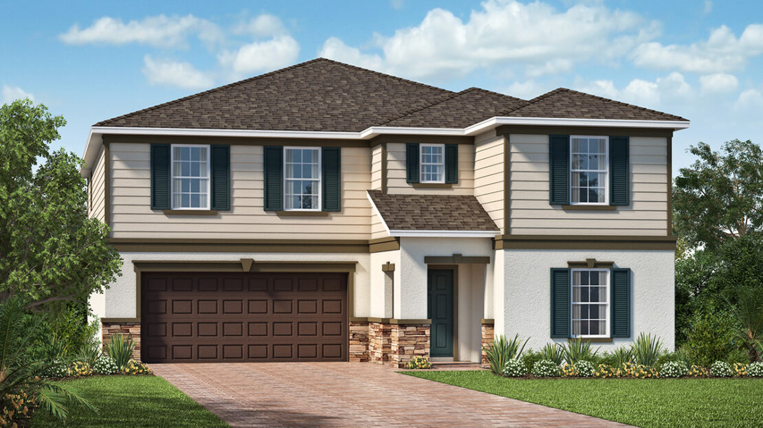Plan 3530 Model at Gardens at Waterstone III in Palm Bay