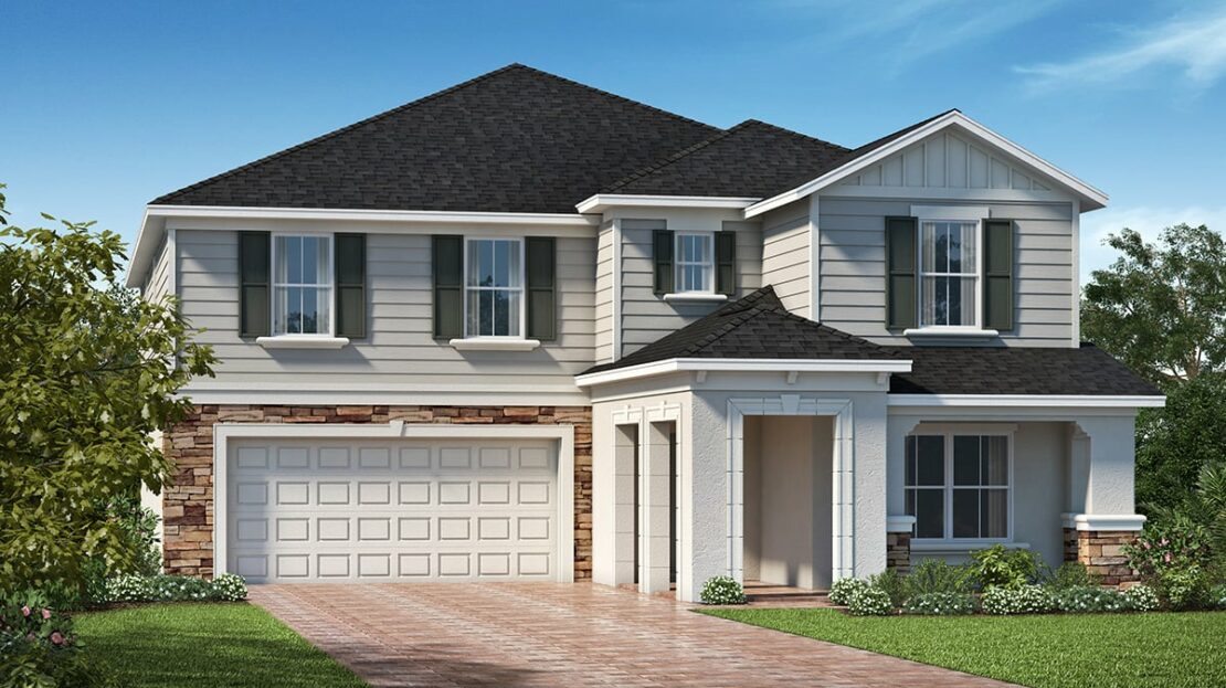 Plan 3530 Model at Gardens at Waterstone III