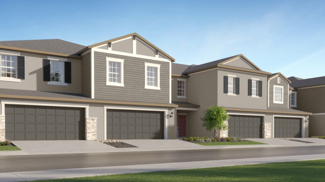 Townes at Bayou Heights Community by Lennar