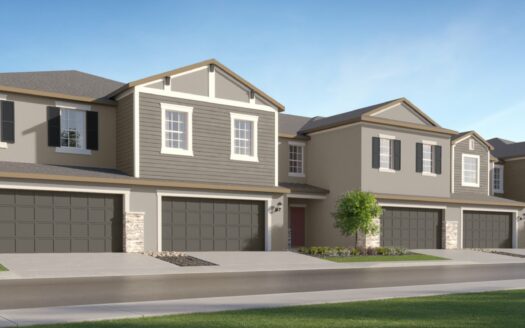 Townes at Bayou Heights Community by Lennar