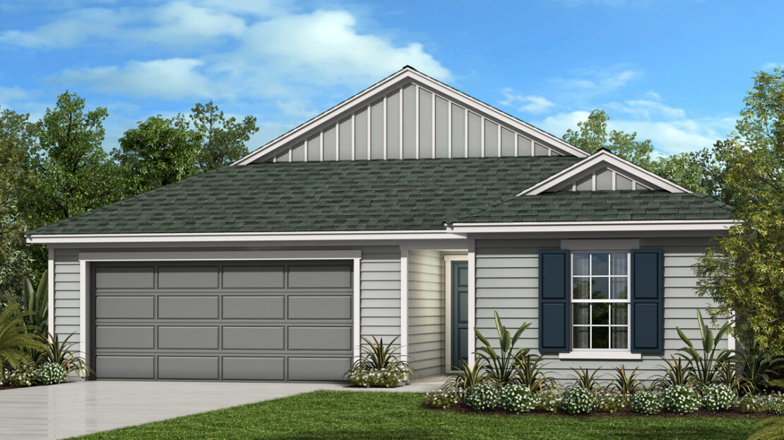 Plan 1541 Modeled Model at Beach Park Village by KB Home