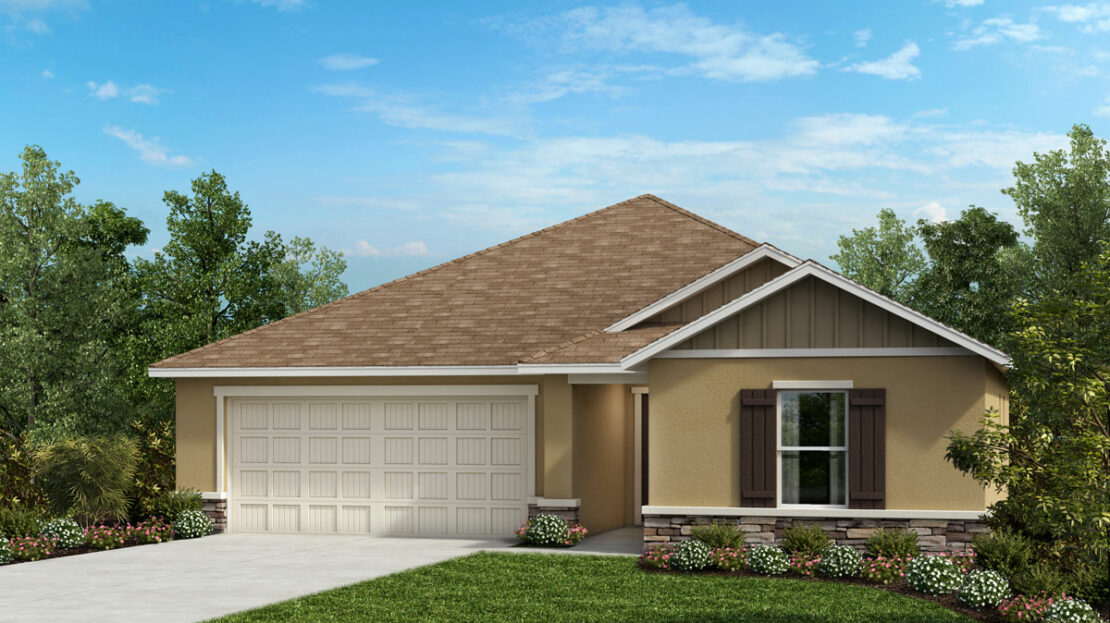 Plan 1541 Modeled Model at Riverstone Pre-Construction Homes