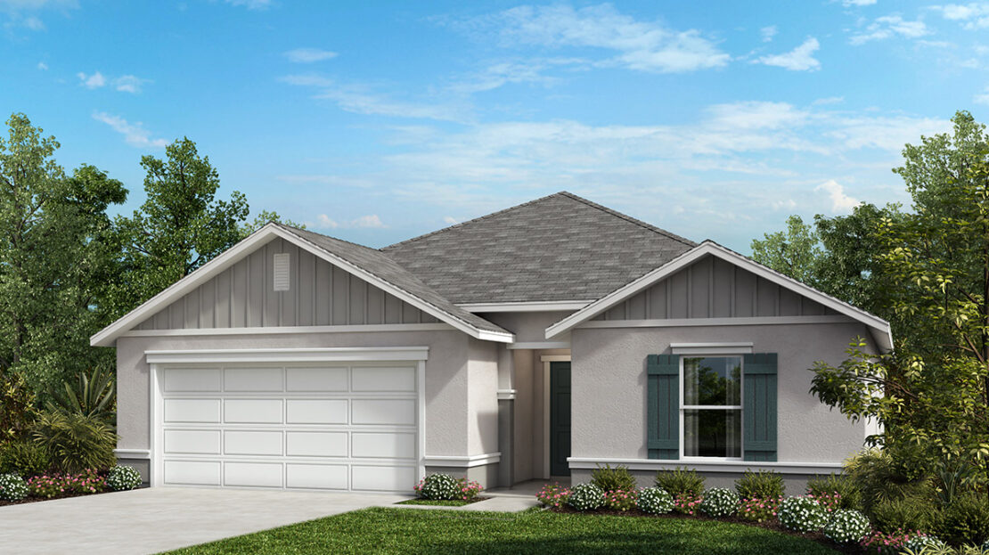 Plan 1989 Modeled Model at Riverstone New Construction