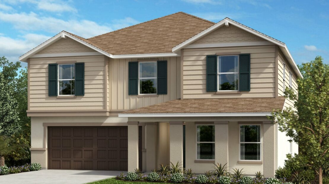 Plan 3016 Model at Creekside at Rutland Ranch Parrish FL