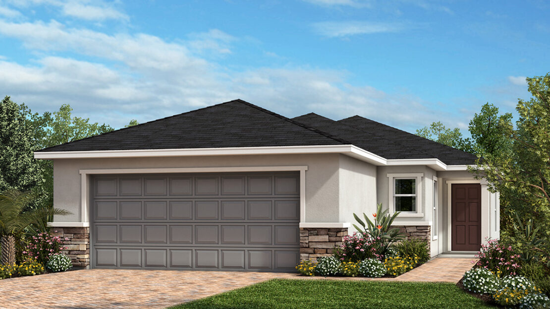 Plan 1511 Modeled Model at Gardens at Waterstone I in Palm Bay