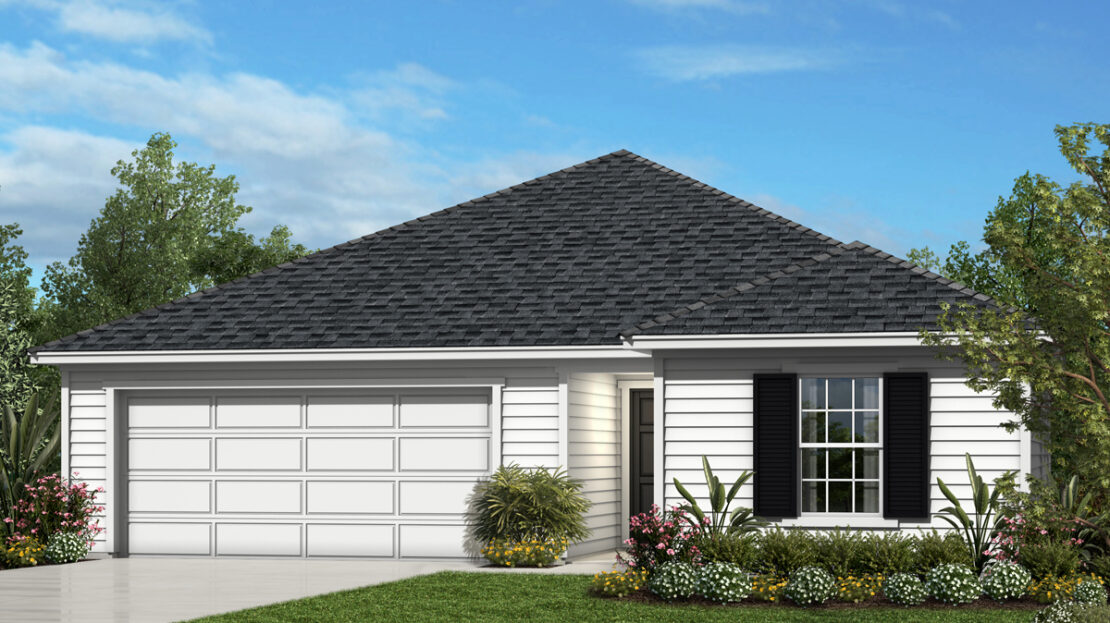 Plan 1541 Modeled Model at Hawkes Meadow in Jacksonville