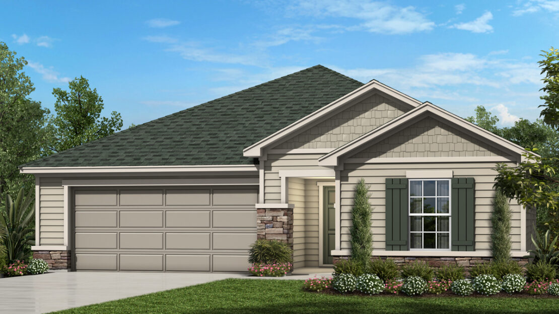 Plan 1541 Modeled Model at Hawkes Meadow
