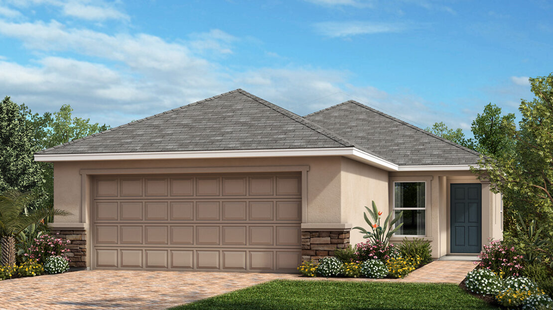Plan 1637 Modeled Model at Gardens at Waterstone I in Palm Bay