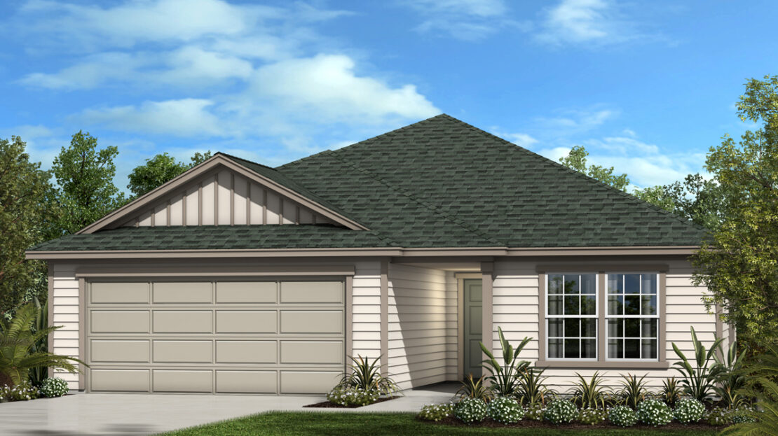 Plan 1707 Modeled Model at Hawkes Meadow by KB Home