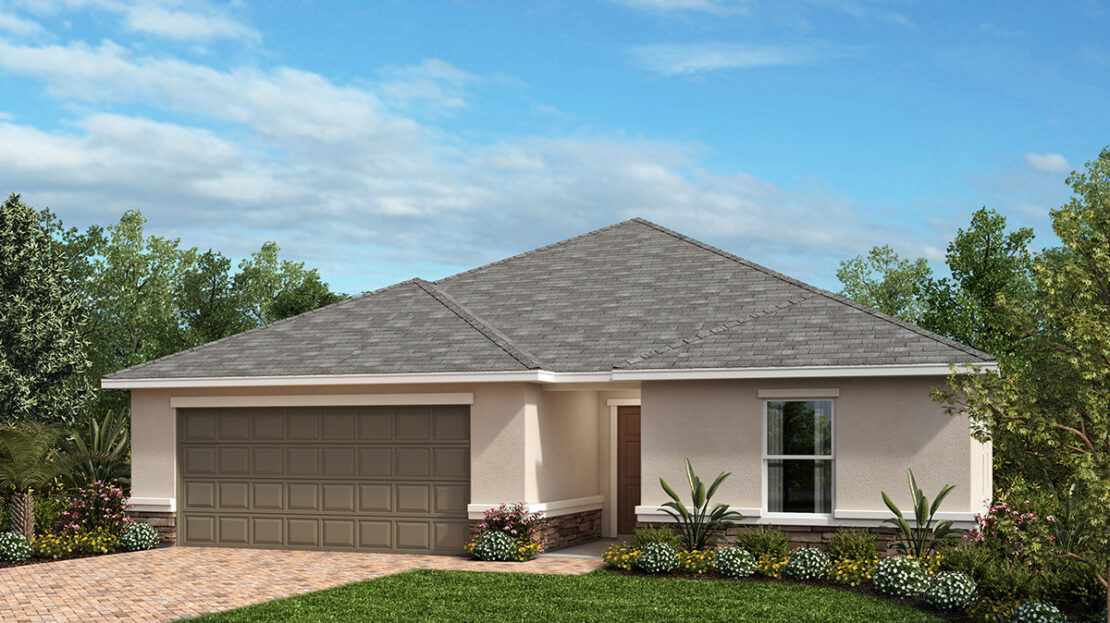 Plan 1989 Modeled Model at Gardens at Waterstone III in Palm Bay