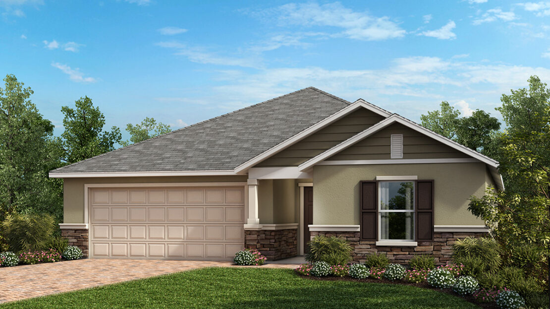 Plan 2168 Model at Gardens at Waterstone III by KB Home