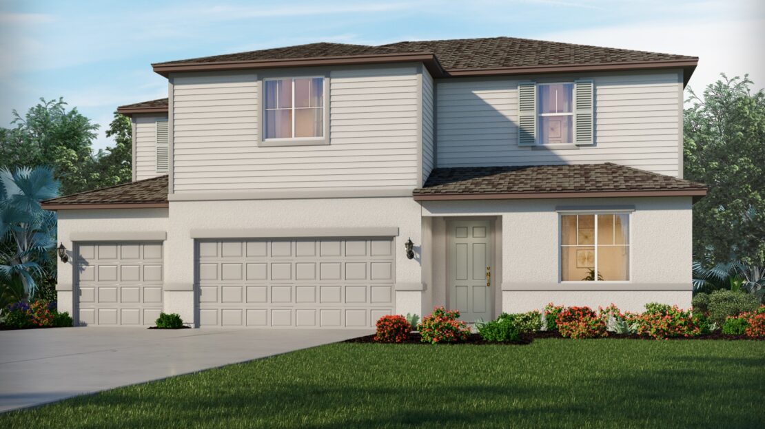 Zander Exterior floorplan