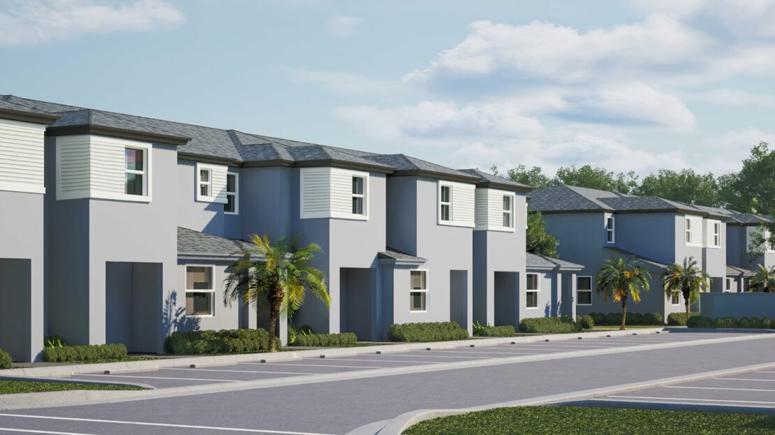 Azure Townhome floorplan