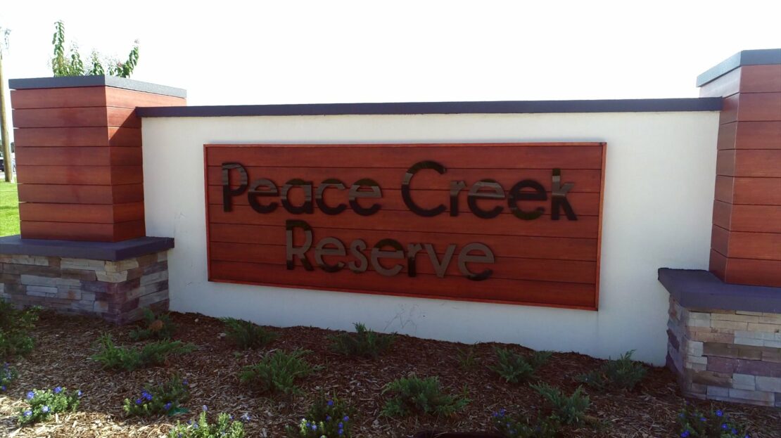 Peace Creek Reserve New Construction