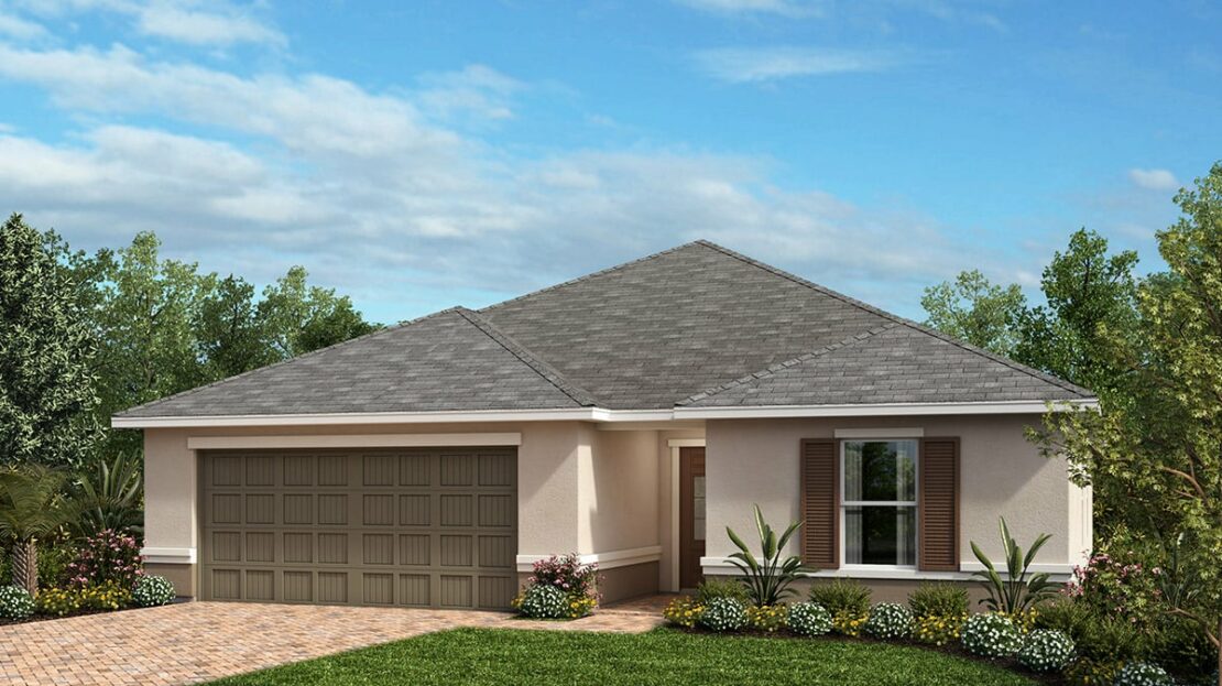 Plan 1989 Modeled Model at The Sanctuary II in Clermont