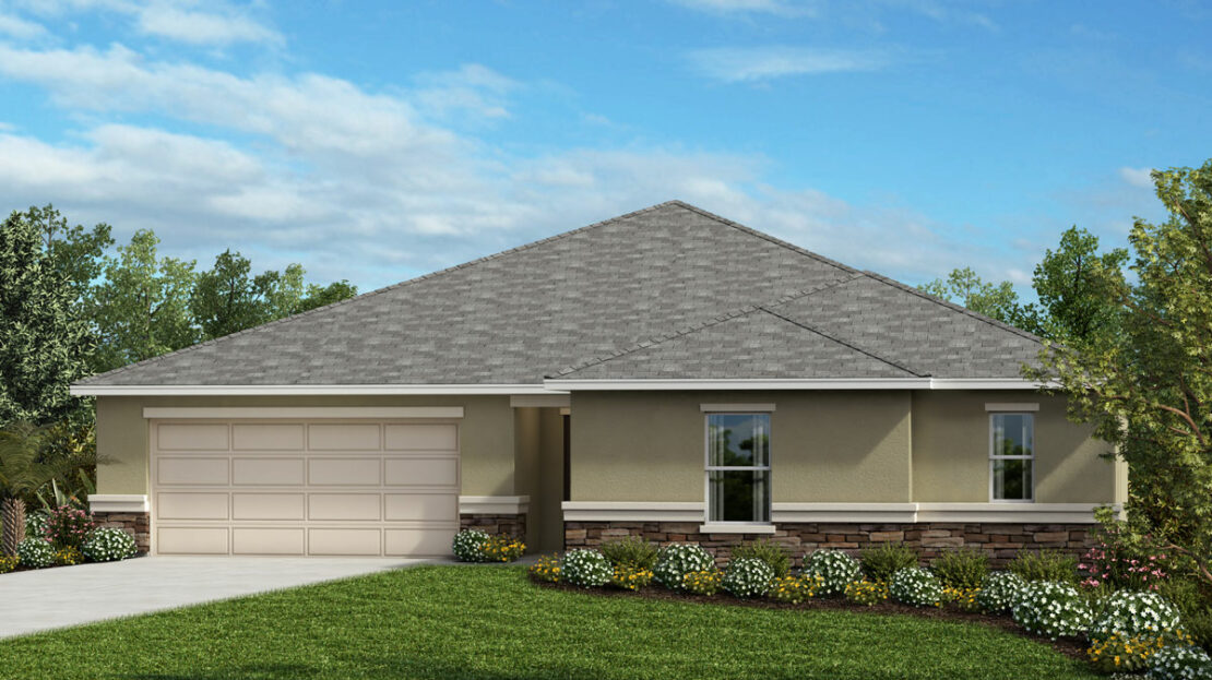 Plan 2342 Model at Cypress Bluff II by KB Home