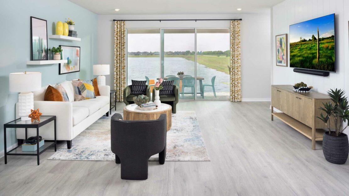 The Peninsula at Rhodine Lake by David Weekley Homes